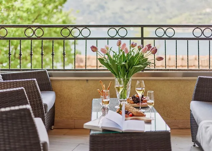 Glass Balcony With Sea View